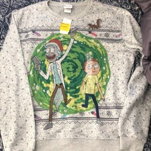 Rick and morty sweater